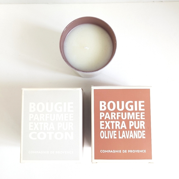 compagnie de provence Bougie Parfumee Extra Pure Olive & Lavender 🪻 Candle - Picture 6 of 8